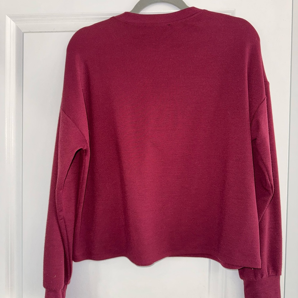 Forever 21 Raspberry Sweater - Picture 2 of 2